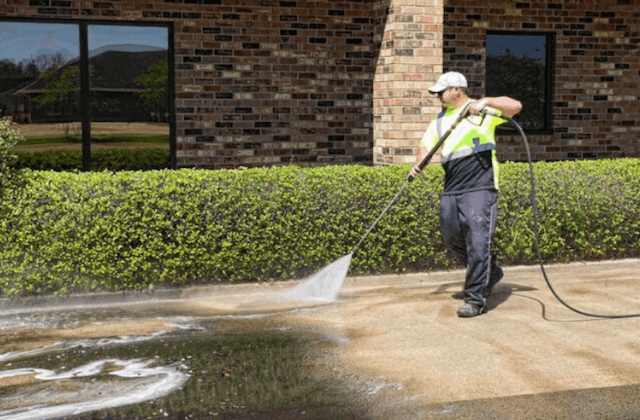 commercial concrete cleaning in knoxville